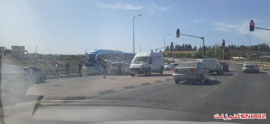 حادث طرق بين الطيبة وقلنسوة